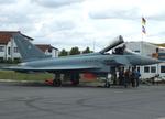 Aircraft 31 34, Eurofighter EF2000 of the Luftwaffe (German Air Force) at ILA 2026, Berlin, at EDDB, photo by iwarnecke