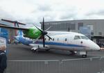 Aircraft D-CUPL, Dornier 328-100 UpLift testbed for climate-neutral propulsion of the DLR at ILA 2026, Berlin, at EDDB, photo by iwarnecke