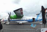 Aircraft D-CUPL, Dornier 328-100 UpLift testbed for climate-neutral propulsion of the DLR at ILA 2026, Berlin, at EDDB, photo by iwarnecke