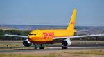 Aircraft D-AEAC, DHL A300 taxiing at Madrid (LEMD) to takeoff RWY36L, at LEMD, photo by luckytravel