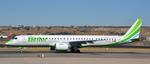 Aircraft EC-OJK, Binter Canarias E190-E2 taxiing at Madrid (LEMD) to takeoff RWY36L, at LEMD, photo by luckytravel