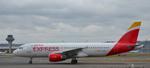 Aircraft EC-JFN, Iberia Express A320-200 taxiing at Madrid (LEMD) to takeoff RWY36L, at LEMD, photo by luckytravel