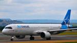 Aircraft C-GOKE, AirTransat A321neo taxiing at Madrid (LEMD) to takeoff RWY36L, at LEMD, photo by luckytravel