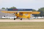 Aircraft N6839H, Piper J3C-65, at KOSH, photo by MarkPasqualino