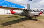 Aircraft N557TH, Cessna 150M, at KOSH, photo by MarkPasqualino