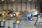 Aircraft G-CGZP, On display at the IWM, Duxford., at EGSU, photo by Graham Reeve