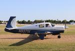 Aircraft N9371V, Mooney M20C, at KOSH, photo by MarkPasqualino