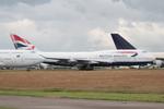 Aircraft G-BGYA, G-BYGA 1998 Boeing 747-400 British Airways Kemble, at EGBP, photo by PhilR