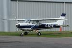 Aircraft G-BZHE, Parked at Rochester., at EGTO, photo by Graham Reeve