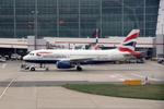 Aircraft G-EUPB, G-EUPB 1999 A319-100 BA LHR, at EGLL, photo by PhilR