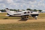 Aircraft N4024J, Piper PA-28-140, at KOSH, photo by MarkPasqualino