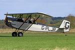 Aircraft G-PLJR, LAA 80th Anniversary Rally, at EGBG, photo by Chris Hall