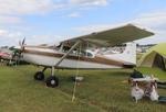 Aircraft N4772Q, Cessna A185E, at KOSH, photo by MarkPasqualino