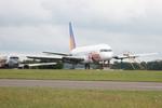 Aircraft G-LSAD, G-LSAD 1989 Boeing 757-200 Jet2 Kemble, at EGBP, photo by PhilR