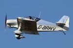 Aircraft G-BRWV, LAA 80th Anniversary Rally, at EGBG, photo by Chris Hall