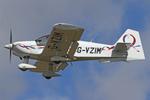 Aircraft G-VZIM, LAA 80th Anniversary Rally, at EGBG, photo by Chris Hall