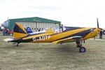 Aircraft G-AOTF, LAA 80th Anniversary Rally, at EGBG, photo by Chris Hall