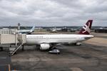 Aircraft G-KMAM, G-KMAM 1992 A320-200 Excalibur Airways LGW, at EGKK, photo by PhilR