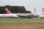 Aircraft G-LSAH, G-LSAH 1987 Boeing 757-200 Jet2 Kemble, at EGBP, photo by PhilR