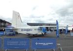 Aircraft D-CNXT, General Atomics AeroTec Dornier 228 NXT at ILA 2026, Berlin, at EDDB, photo by iwarnecke