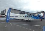 Aircraft D-CNXT, General Atomics AeroTec Dornier 228 NXT at ILA 2026, Berlin, at EDDB, photo by iwarnecke