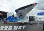 Aircraft D-CNXT, General Atomics AeroTec Dornier 228 NXT at ILA 2026, Berlin, at EDDB, photo by iwarnecke