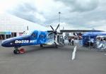 Aircraft D-CNXT, General Atomics AeroTec Dornier 228 NXT at ILA 2026, Berlin, at EDDB, photo by iwarnecke
