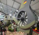 Aircraft 75 03, Airbus Helicopters H145M of the Luftwaffe WTD 61 (German Air Force Technical and Airworthiness Center) at ILA 2026, Berlin, at EDDB, photo by iwarnecke