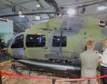 Aircraft 75 03, Airbus Helicopters H145M of the Luftwaffe WTD 61 (German Air Force Technical and Airworthiness Center) at ILA 2026, Berlin, at EDDB, photo by iwarnecke