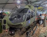 Aircraft 75 03, Airbus Helicopters H145M of the Luftwaffe WTD 61 (German Air Force Technical and Airworthiness Center) at ILA 2026, Berlin, at EDDB, photo by iwarnecke