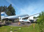 Aircraft OH-LCD, Douglas DC-3C-S1C3-G (built as C-47A-75-DL) at the Suomen Ilmailumuseo (Finnish Aviation Museum), Vantaa, photo by iwarnecke