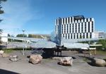 Aircraft OH-LCD, Douglas DC-3C-S1C3-G (built as C-47A-75-DL) at the Suomen Ilmailumuseo (Finnish Aviation Museum), Vantaa, photo by iwarnecke