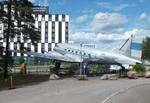 Aircraft OH-LCD, Douglas DC-3C-S1C3-G (built as C-47A-75-DL) at the Suomen Ilmailumuseo (Finnish Aviation Museum), Vantaa, photo by iwarnecke