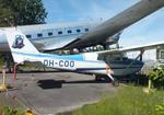 Aircraft OH-COO, Cessna 172C Skyhawk at the Suomen Ilmailumuseo (Finnish Aviation Museum), Vantaa, photo by iwarnecke