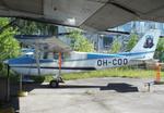 Aircraft OH-COO, Cessna 172C Skyhawk at the Suomen Ilmailumuseo (Finnish Aviation Museum), Vantaa, photo by iwarnecke