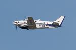 Aircraft 9A-SIB, Untitled Beech 90, at LOWW, photo by Andy Graf