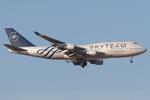 Aircraft B-18206, China Airways 747-400, at LOWW, photo by Andy Graf