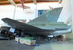 Aircraft DK-206, SAAB J35BS Draken at the Suomen Ilmailumuseo (Finnish Aviation Museum), Vantaa, photo by iwarnecke