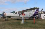 Aircraft N718FX, Cessna 208B, at KOSH, photo by MarkPasqualino