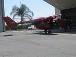 Aircraft N337WA, Parked in the shade, at POC, photo by Helicopterfriend