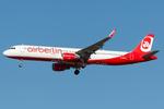 Aircraft D-ABCM, Air Berlin A321, at LOWW, photo by Andy Graf