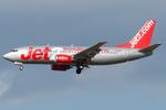 Aircraft G-CELF, Jet 2 737-300, at LOWW, photo by Andy Graf