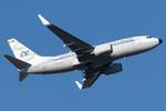 Aircraft YR-BGG, Tarom 737-700, at LOWW, photo by Andy Graf