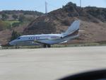 Aircraft N651QS, Entering taxiway Sierra, at POC, photo by Helicopterfriend