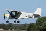 Aircraft G-CGJM, Landing at Northrepps., at X3CX, photo by Graham Reeve