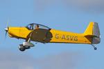 Aircraft G-ASVG, LAA 80th Anniversary Rally, at EGBG, photo by Chris Hall
