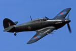 Aircraft PZ865, LAA 80th Anniversary Rally, at EGBG, photo by Chris Hall