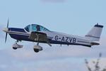 Aircraft G-AZVB, LAA 80th Anniversary Rally, at EGBG, photo by Chris Hall