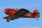 Aircraft G-BYAV, LAA 80th Anniversary Rally, at EGBG, photo by Chris Hall