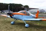 Aircraft G-GAIA, LAA 80th Anniversary Rally, at EGBG, photo by Chris Hall